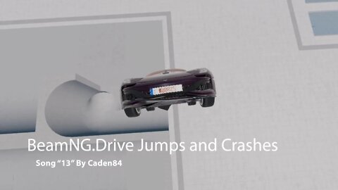 BeamNG Drive Jumps and crashes