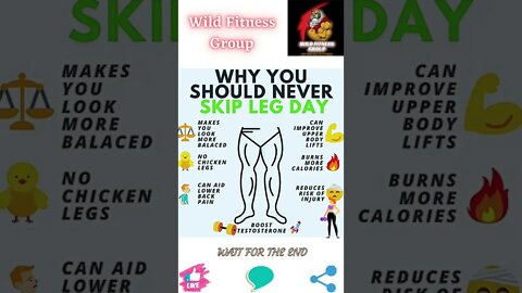 🔥Why you should never skip leg day🔥#shorts🔥#wildfitnessgroup🔥12 July 2022🔥