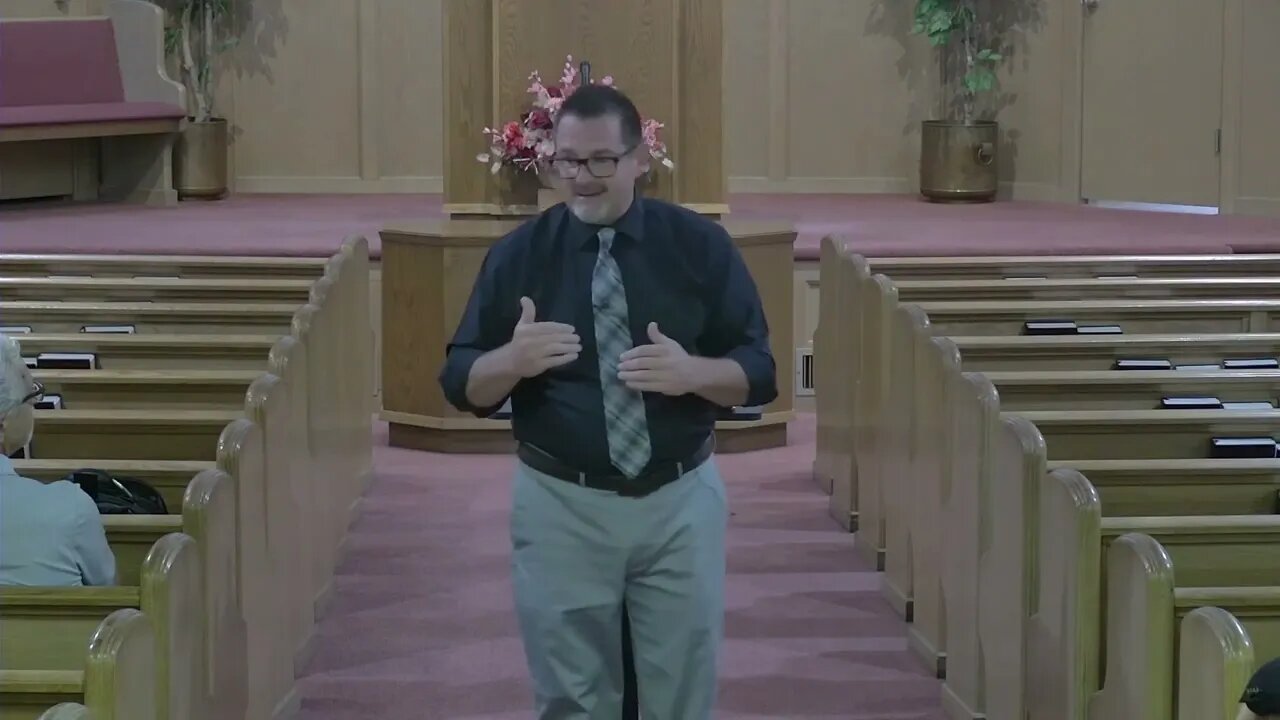 Bible Class Sunday July 31 2022