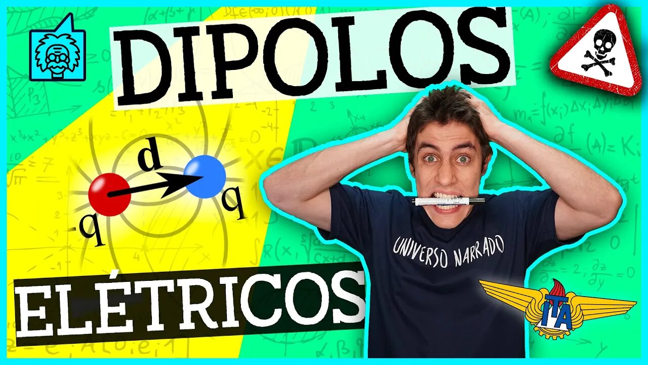 Torque em um DIPOLO ELÉTRICO (Física nível MILITARES - IME/ITA)