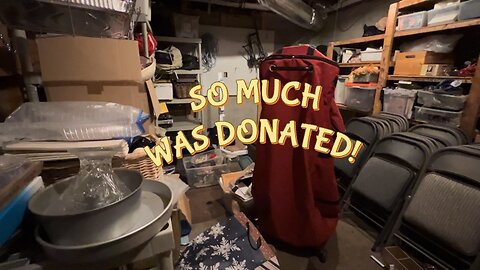 Decluttering Transformation: Basement and Kitchen Organization for FREE | Less Mess