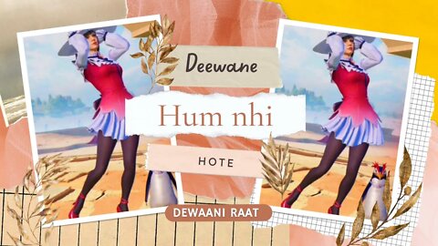 Deewane hum nhi hote | bgmi | lobby edit #bgmi #subscribe