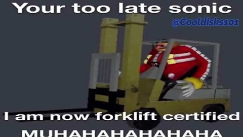 Eggman forklift certified