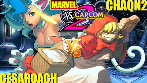 Marvel vs Capcom 2 CESAROACH vs CHAQN2 pt 2