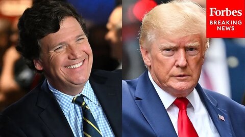 🔴WATCH LIVE: Trump Tells Tucker Carlson On 'X' Republican Presidential Primary Debate