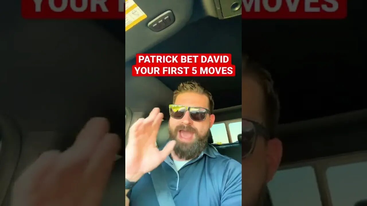 MY FAVORITE BUSINESS BOOK! Your first 5 moves from Patrick Bet David | VALUETAINMENT