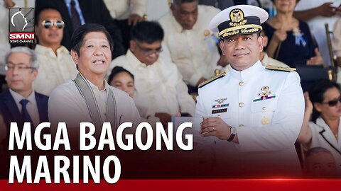 Pagtatapos ng mga bagong marino ng PMMA, pinangunahan ni PBBM