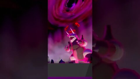 Pokémon Sword - Dynamax Aggron Used Rock Slide!