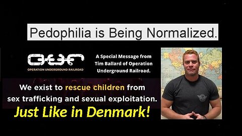 Pedophilia is Being Normalized! O.U.R. Supporters I Need Your Help! [26 dec. 2022]