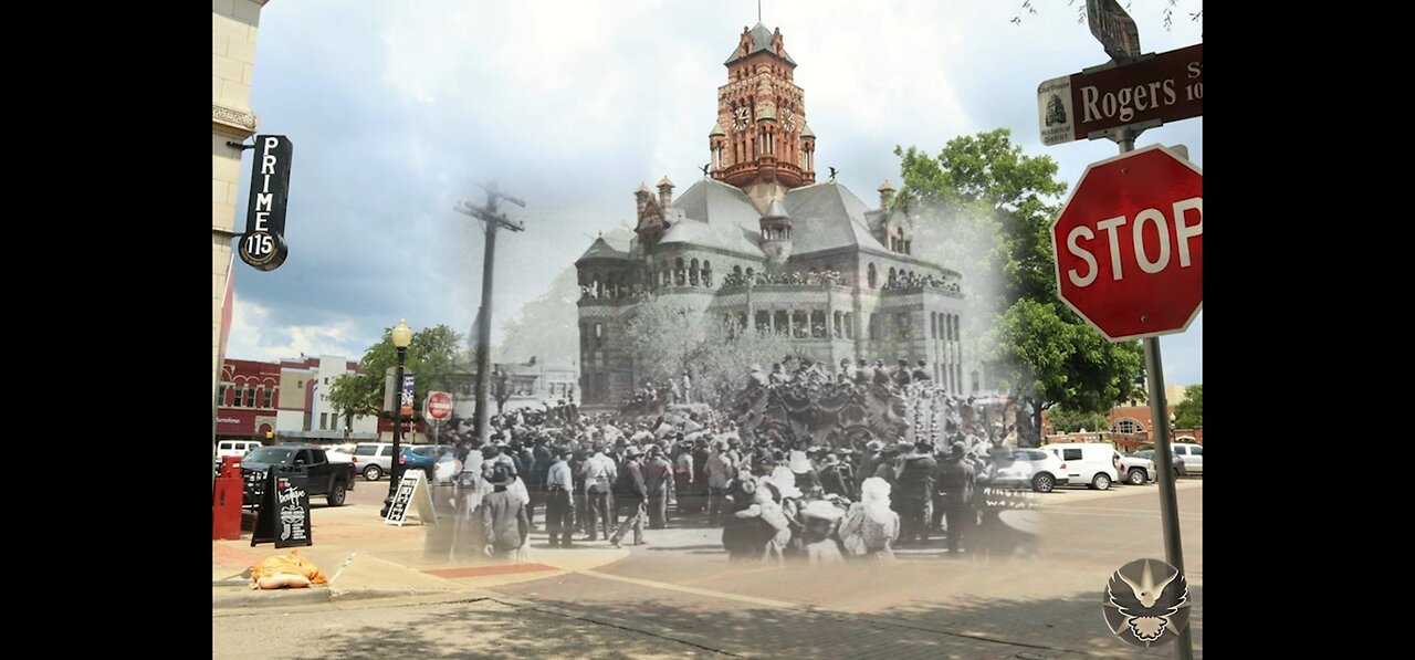 Then & Now: The Ringling Bros Circus Visits Waxahachie, TX (1901)