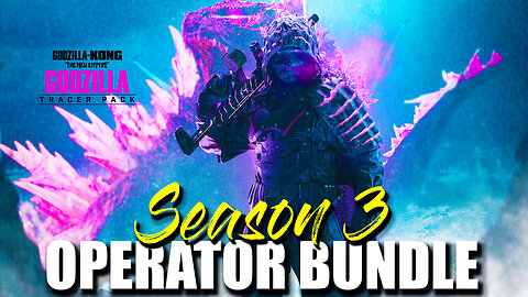 ☢️King of the Battlefield? Godzilla Operator Bundle in MW3 Season 3! Full Showcase!