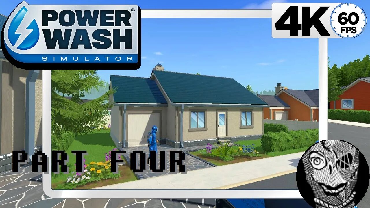 (PART 04) [Clean the Bungalow] PowerWash Simulator 4k60