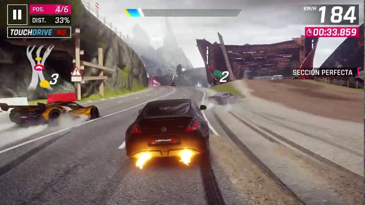 ASPHALT 9 LEGENDS: Nivel 4 - 07 Escocia - Ruinas Antiguas 2 | Entretenimiento Digital 3.0