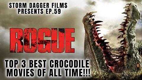 TOP 3 BEST Crocodile Movies Of ALL Time!!!