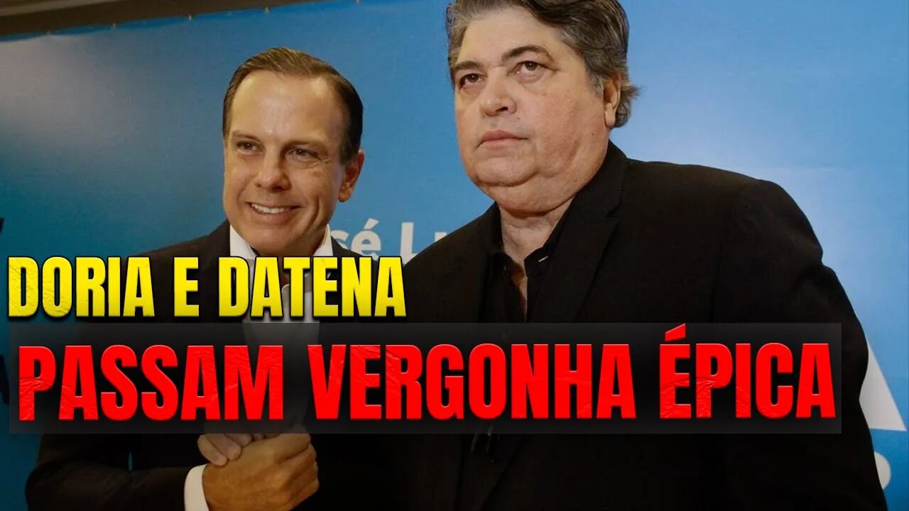 Datena e Doria passam VERGONHA no mesmo dia 😂