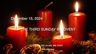 Cornerstone Free Church Worship Service - December 15, 2024