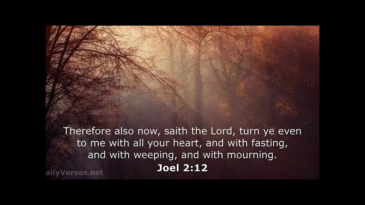 🔵 PROPHECY OF THE DAY: TURN ⤵️ YE TO THE LORD