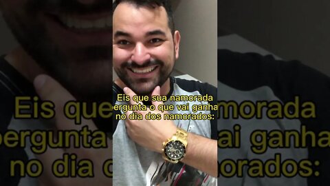 Eis que sua namorada pergunta o que vai ganhar no dia dos namorados… 😂😂 #shorts