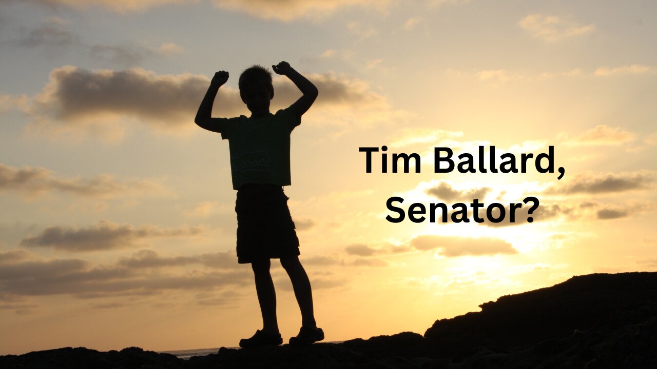 Tim Ballard, Senator?