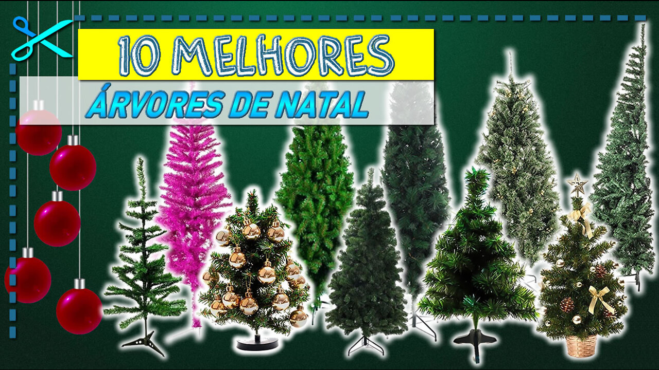 10 Melhores Árvores de Natal