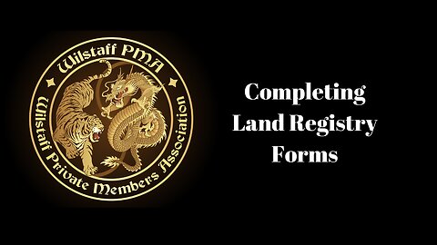 Private Trusts Land Registry Forms and Legal Fictions