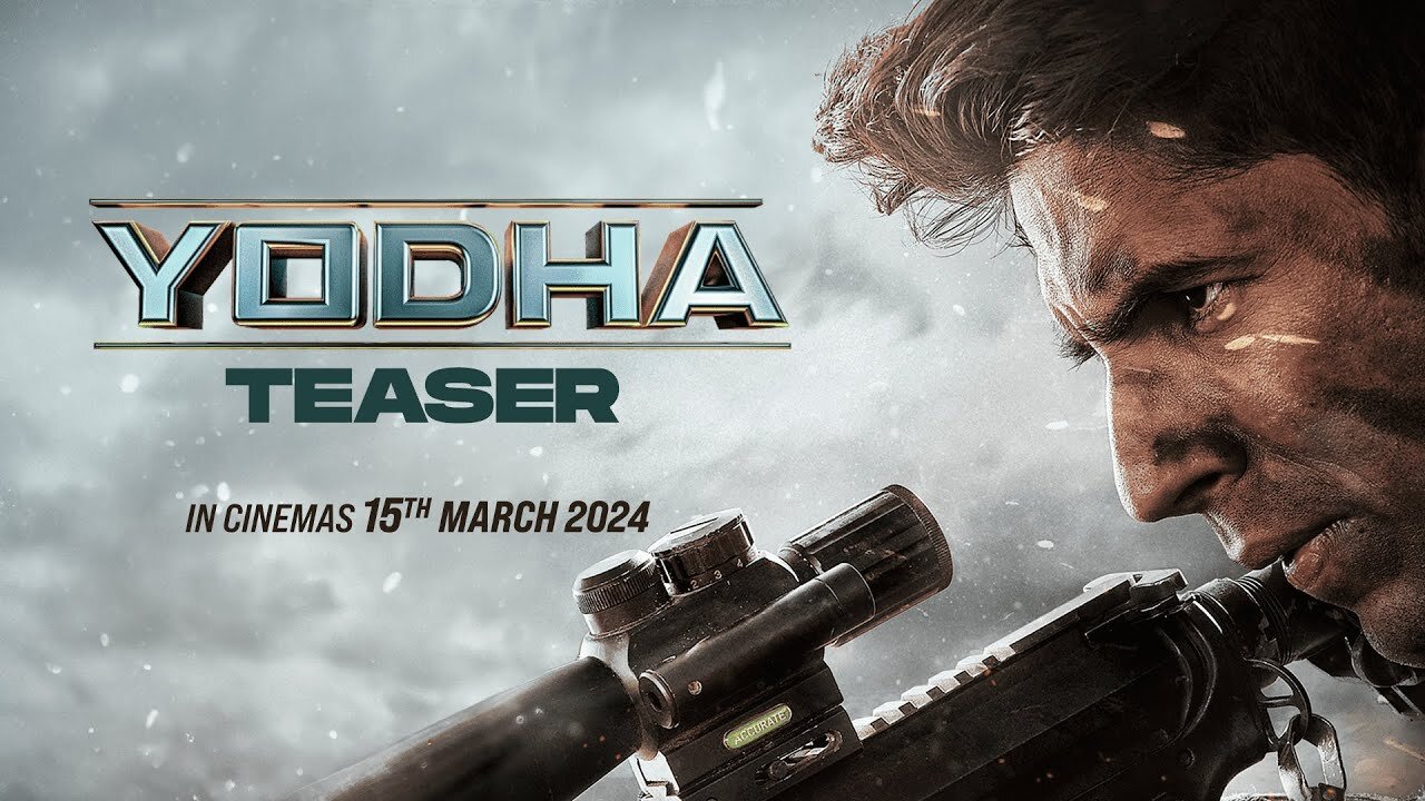 YODHA - OFFICIAL TEASER | Sidharth Malhotra | Raashii Khanna | Disha Patani | Sagar & Pushkar | 2024