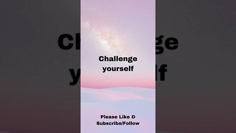 Challenge Yourself