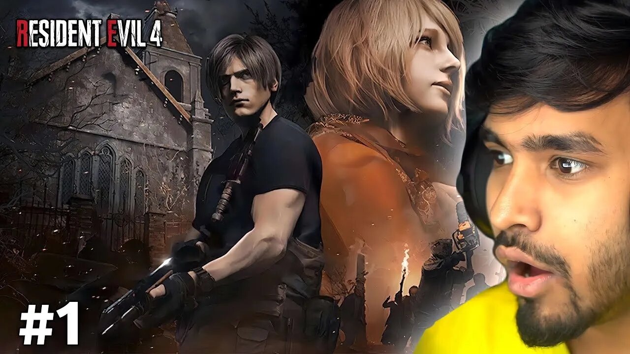 WELCOME TO THE ZOMBIES VILLAGE | RESIDENT EVIL 4 GAMEPLAY #1million #trending #100 #1m