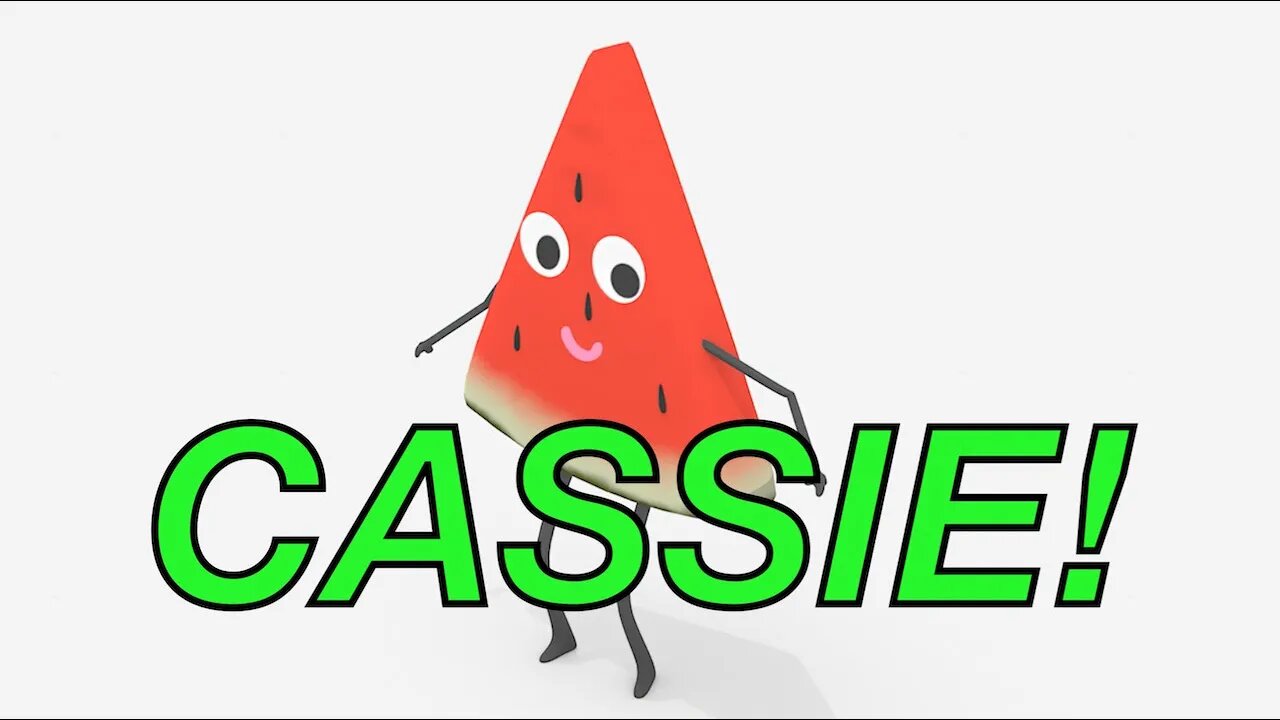 Happy Birthday CASSIE! - WATERMELON Birthday Song