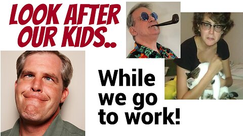 Paying people to look after our kids! Good thing we all love our jobs!