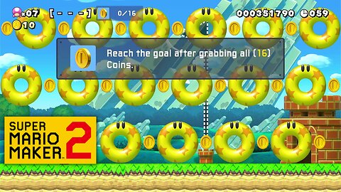 Grab All 16 Coins. EASY! ... Or Not ... - Mario Maker 2 (Part 15)