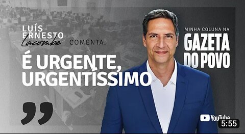 IT IS URGENT, VERY URGENT - By Lacombe - GAZETA DO POPO