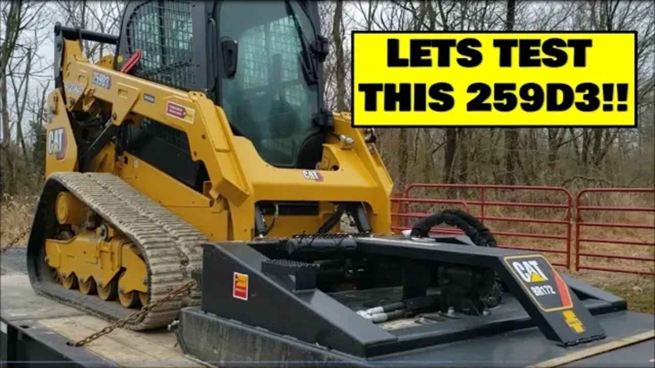 Delivery of CAT 259D3 Skid Steer (CTL) Demo to test!