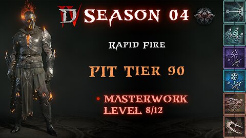 Diablo 4 - S04 - Rapid Fire Pit Tier 90