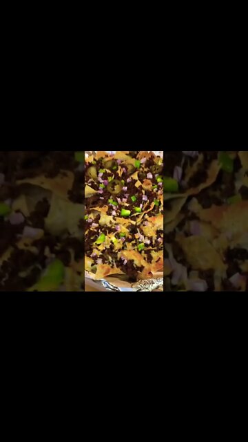 Homemade nachos are amazing