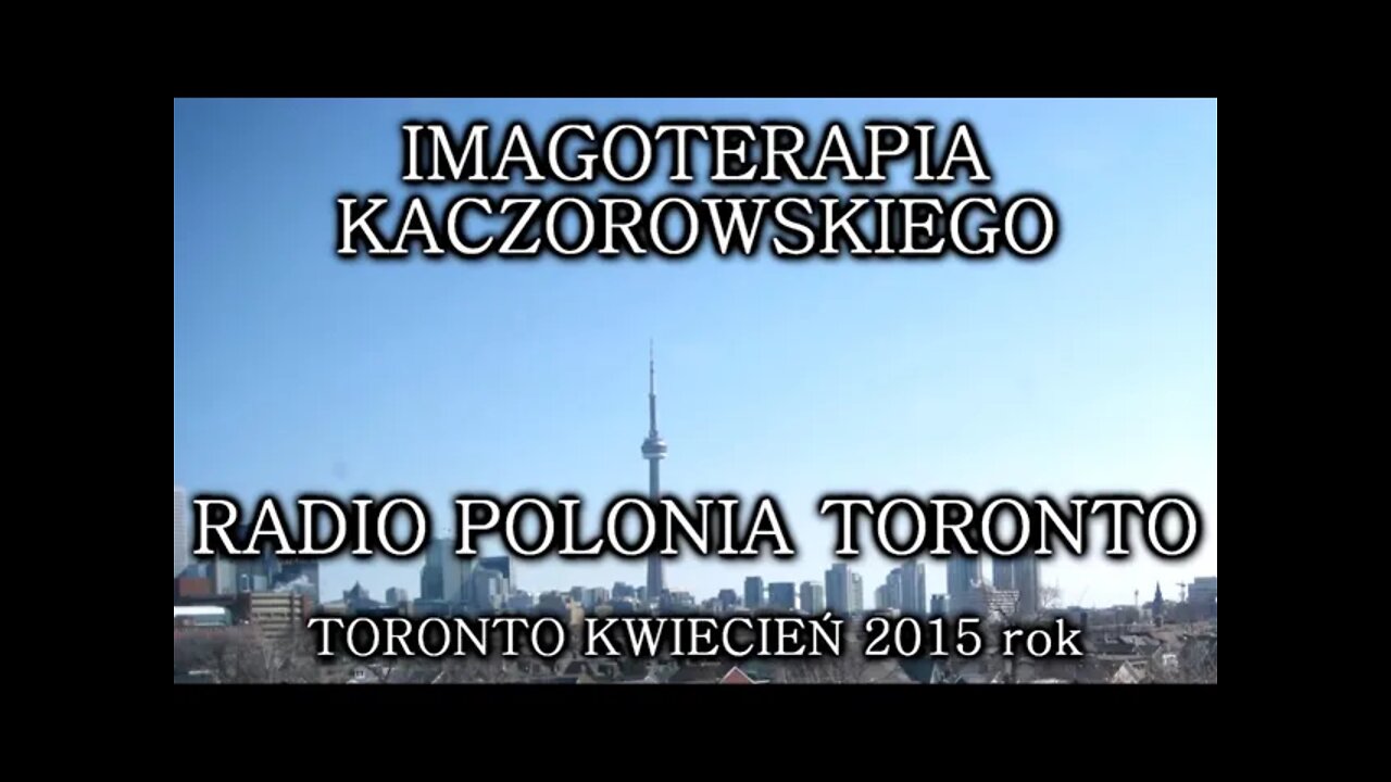 SEANSE ZBIOROWE UZDRAWIAJĄCE,INDYWIDUALNE - WYWIADY I ROZMOWY W RADIO POLONIA TORONTO 2008©TV- IMAGO