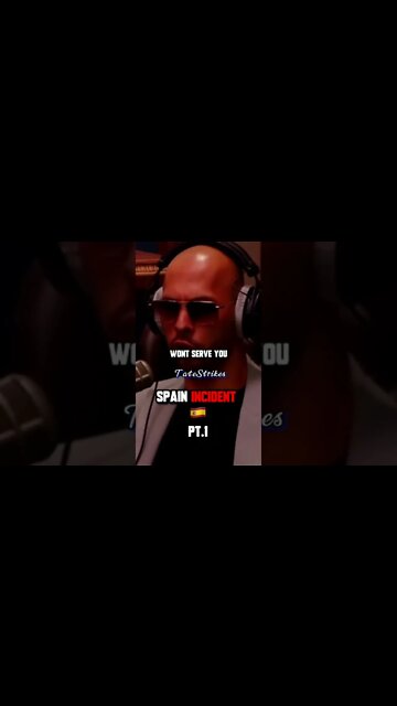 SPAIN INCIDENT | ANDREW TATE POLICE FIGHT