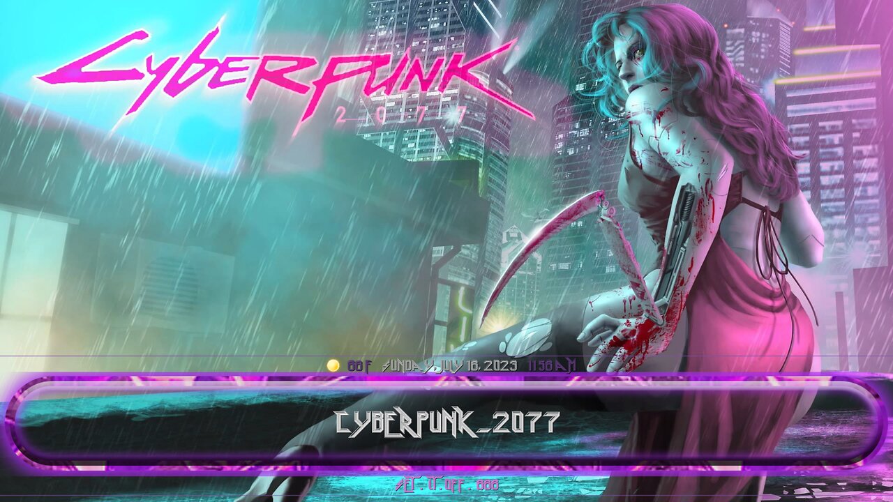 Cyberpunk 2077 Brand New Adullt Build Background Picture Showcase