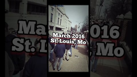 St. Louis, Mo 2016 Trump Republican Primary Rally