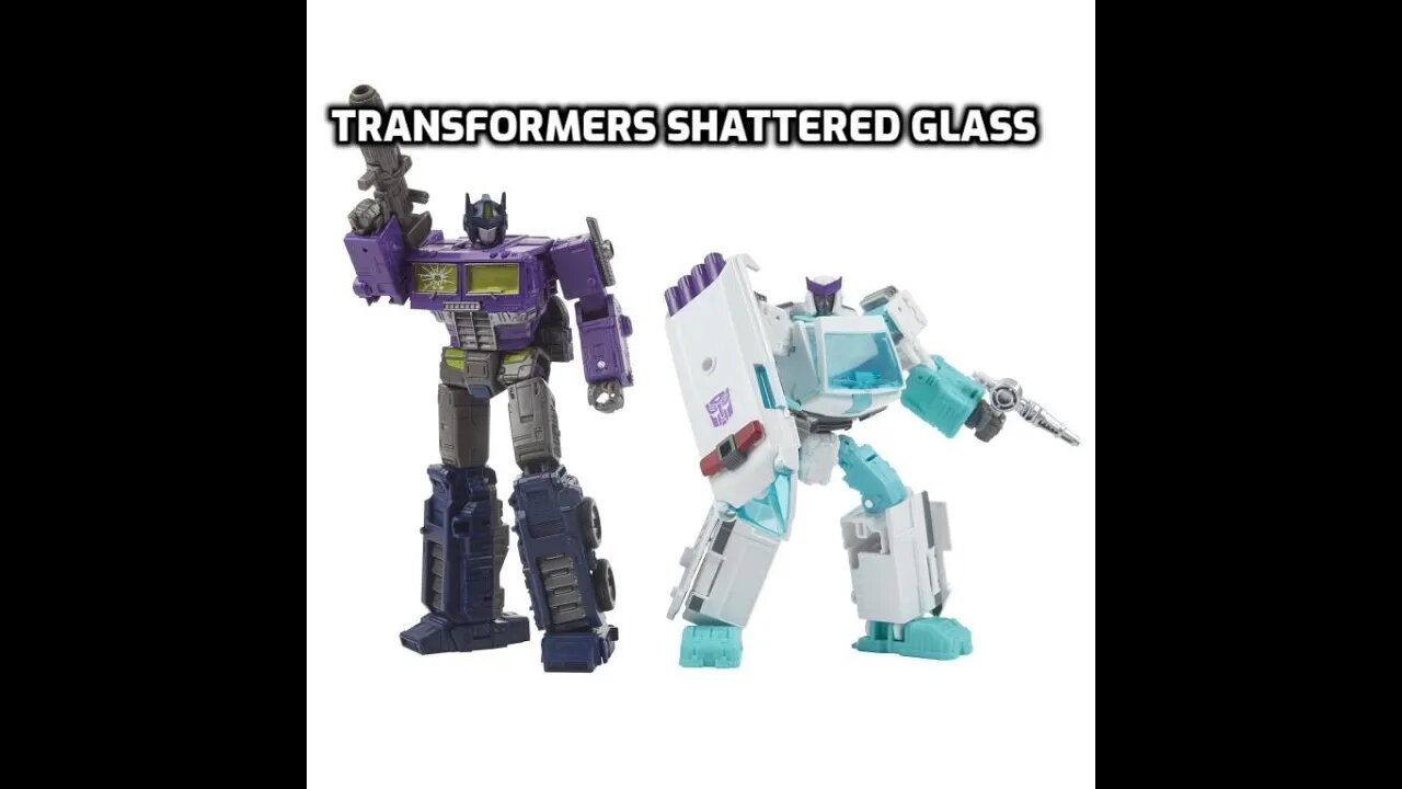 TRNASFORMERS SHATTERED GLASS OPTIMUS PRIME AND RATCHET REVEALED - NINJA KNIGHT