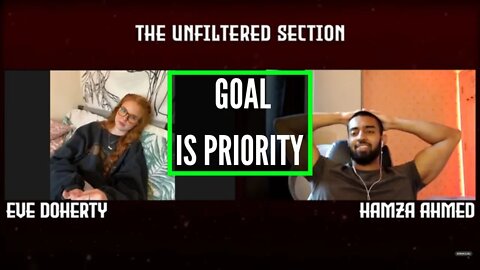 Hamza - Personal Goal is Priority 💯