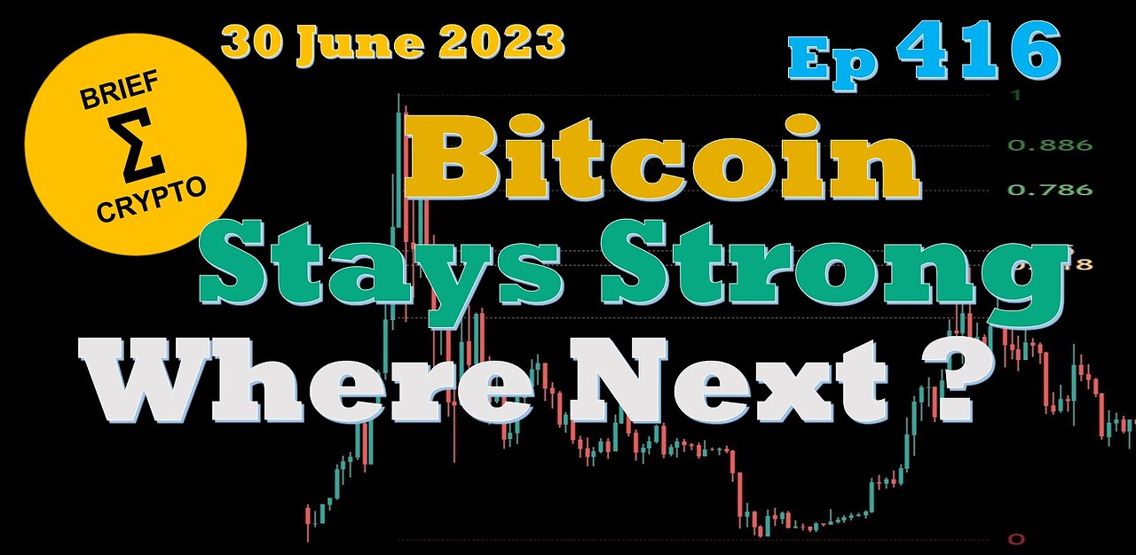 BriefCrypto - Bitcoin Stays Strong - Where will it go next ?