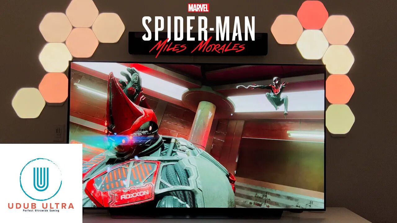 Spider-Man Miles Morales POV | 4k LG C1 OLED | PS5 VRR+ALLM OFF | Performance RT Mode | Nanoleaf