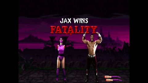 Mortal Kombat II Plus Beta 2 - Jax - Ultimate Difficult/Improved AI - No Continues