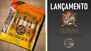 CIGAR 019 - LANÇAMENTO: GURKHA Fresh Pack Sampler