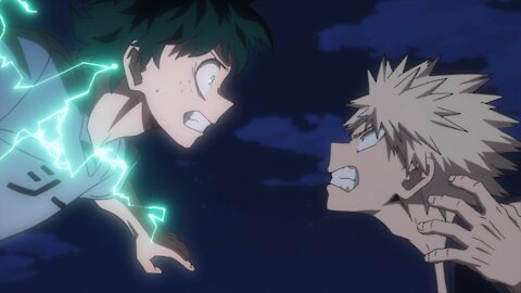 DEKU VS BAKUGO SEASON 3 MOMENT