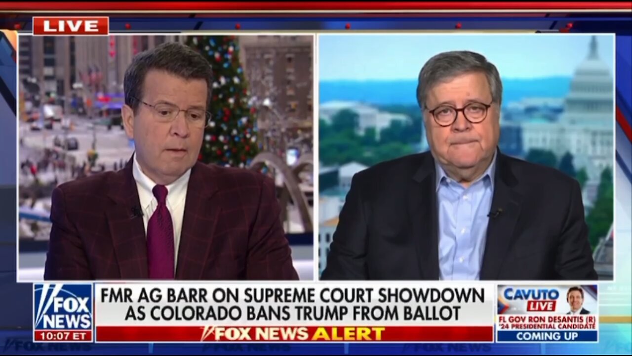 What A Surprise... Coward Deep State Bill Barr Shills For Nikki Haley