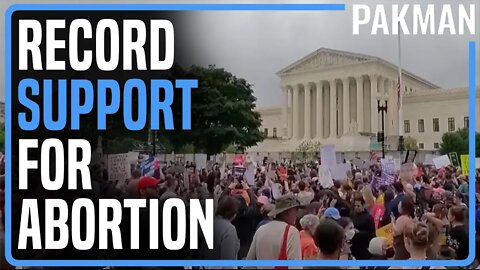 Abortion Support Hits NEW RECORD Since SCOTUS Draft Leak