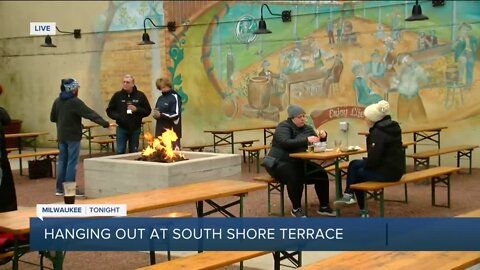 Hanging out at South Shore Terrace