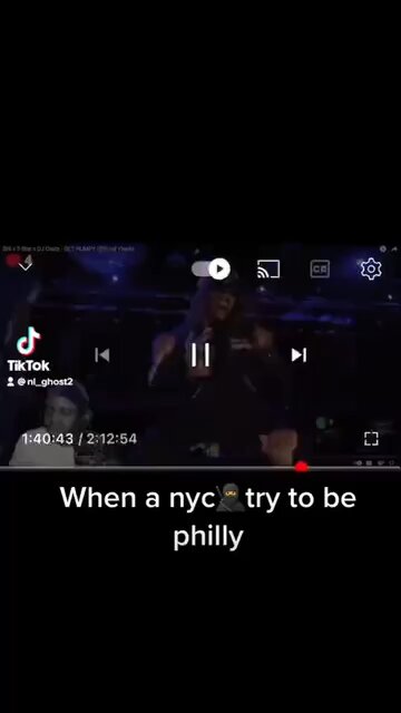 WHEN I TRY TO ACT LIKE IM FROM PHILLY